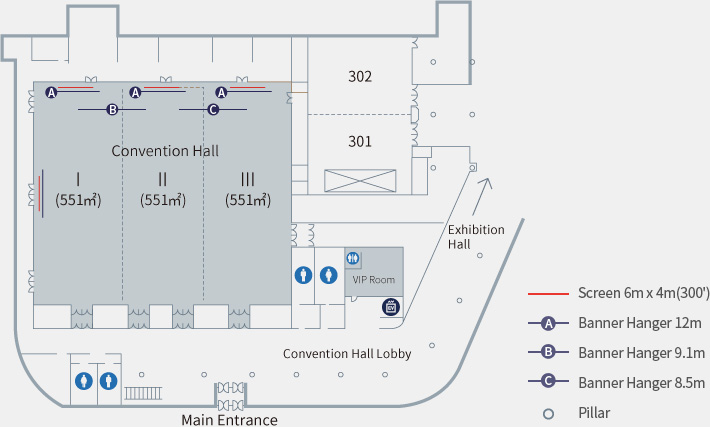 Exhibition Hall LAYOUT
