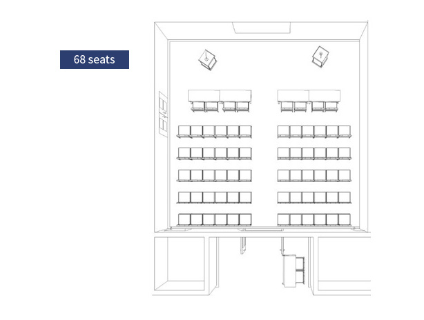 소회의실 - Theater type